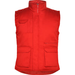 Chaleco Almanzor CC5067 Hombre Rojo personalizable con bordado, serigrafia y DTF | LogoLider