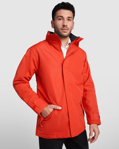 Parka Europa PK5077 Hombre Negro personalizable con bordado, serigrafia y DTF | LogoLider