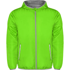 Chubasquero Angelo CB5088 Unisex Verde Fluor personalizable con bordado, serigrafia y DTF | LogoLider