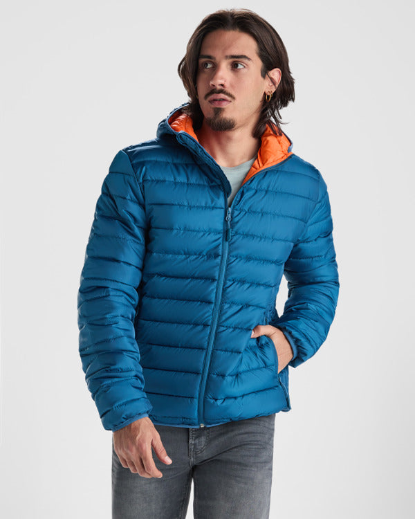 Abrigo Norway RA5090 Hombre Negro personalizable con bordado, serigrafia y DTF | LogoLider