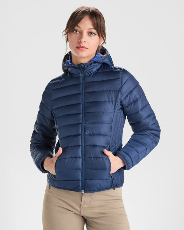 Abrigo Norway Woman RA5091 Mujer Negro personalizable con bordado, serigrafia y DTF | LogoLider