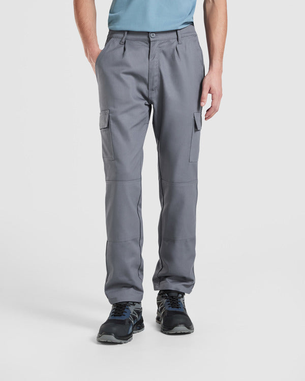 Pantalon Safety PA5096 Hombre Negro personalizable con bordado, serigrafia y DTF | LogoLider