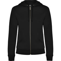 Chaqueta Veleta CQ6425 Mujer Negro personalizable con bordado, serigrafia y DTF | LogoLider