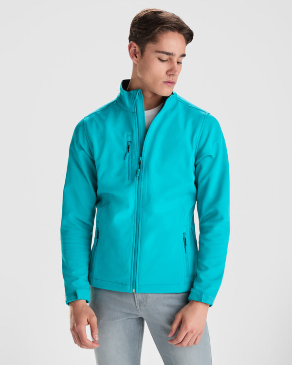 Softshell Nebraska SS6436 Hombre (Rojo) Hombre Rojo personalizable con bordado, serigrafia y DTF | LogoLider