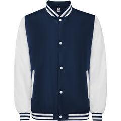 Chaqueta California CQ6440 Unisex Marino/Blanco personalizable con bordado, serigrafia y DTF | LogoLider
