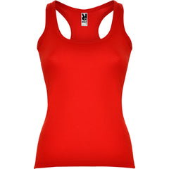 Camiseta Carolina CA6517 Mujer Rojo personalizable con bordado, serigrafia y DTF | LogoLider