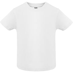 Camiseta Baby CA6564 Unisex Blanco personalizable con bordado, serigrafia y DTF | LogoLider