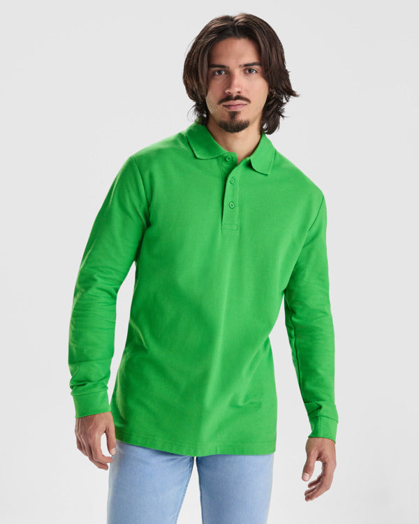 Estrella L/S PO6635 Hombre (Verde Grass)