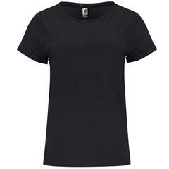 Camiseta Cies CA6643 Mujer Negro personalizable con bordado, serigrafia y DTF | LogoLider