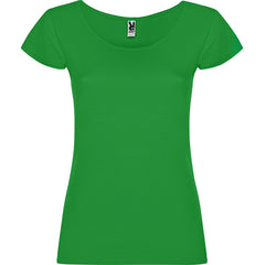 Camiseta Guadalupe CA6647 Mujer Verde Tropical personalizable con bordado, serigrafia y DTF | LogoLider