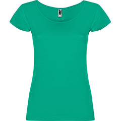 Camiseta Guadalupe CA6647 Mujer Jade personalizable con bordado, serigrafia y DTF | LogoLider
