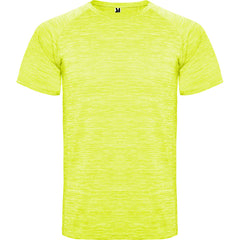 Camiseta Austin CA6654 Hombre Amarillo Fluor Vigore personalizable con bordado, serigrafia y DTF | LogoLider