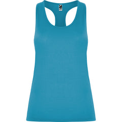 Camiseta Aida CA6656 Mujer Turquesa personalizable con bordado, serigrafia y DTF | LogoLider