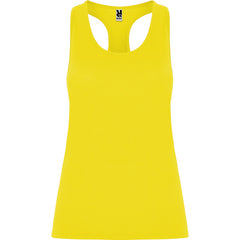 Camiseta Aida CA6656 Mujer Amarillo Fluor personalizable con bordado, serigrafia y DTF | LogoLider