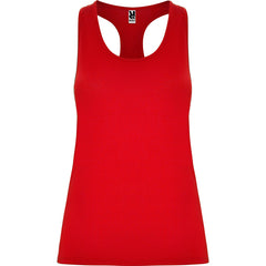 Camiseta Aida CA6656 Mujer Rojo personalizable con bordado, serigrafia y DTF | LogoLider