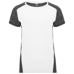 Camiseta Zolder Woman CA6663 Mujer Blanco/Negro Vigore personalizable con bordado, serigrafia y DTF | LogoLider