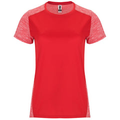 Camiseta Zolder Woman CA6663 Mujer Rojo/Rojo Vigore personalizable con bordado, serigrafia y DTF | LogoLider