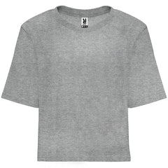 Camiseta Dominica CA6687 Mujer Gris Vigore personalizable con bordado, serigrafia y DTF | LogoLider
