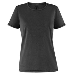 Camiseta Husky Woman CA6691 Mujer Negro personalizable con bordado, serigrafia y DTF | LogoLider