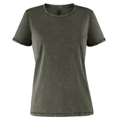 Camiseta Husky Woman CA6691 Mujer Verde Militar Oscuro personalizable con bordado, serigrafia y DTF | LogoLider