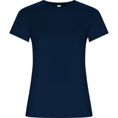 Camiseta Golden Woman CA6696 Mujer Marino personalizable con bordado, serigrafia y DTF | LogoLider