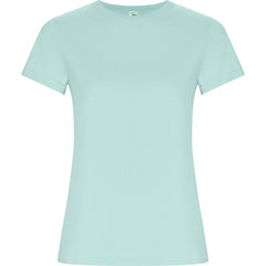 Camiseta Golden Woman CA6696 Mujer Verde Menta personalizable con bordado, serigrafia y DTF | LogoLider