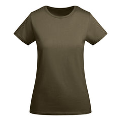 Camiseta Breda Woman CA6699 Mujer Verde Militar personalizable con bordado, serigrafia y DTF | LogoLider