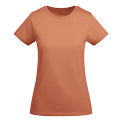 Camiseta Breda Woman CA6699 Mujer Naranja Greek personalizable con bordado, serigrafia y DTF | LogoLider