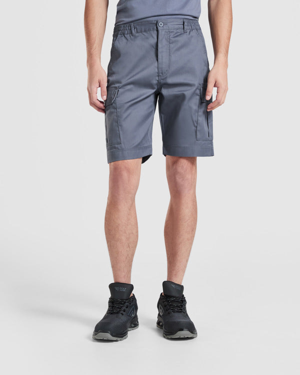 Bermuda Armour BE6725 Hombre Blanco personalizable con bordado, serigrafia y DTF | LogoLider