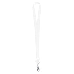 Lanyards SUMBA LY7043 Blanco personalizable con tu logo | LogoLider