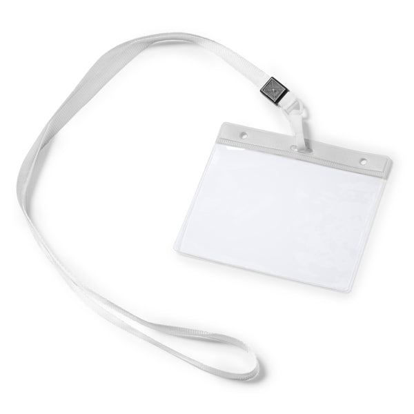Lanyards POMEL LY7045 Blanco personalizable con tu logo | LogoLider