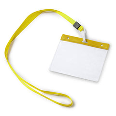 Lanyards POMEL LY7045 Amarillo personalizable con tu logo | LogoLider