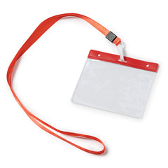 Lanyards POMEL LY7045 Rojo personalizable con tu logo | LogoLider