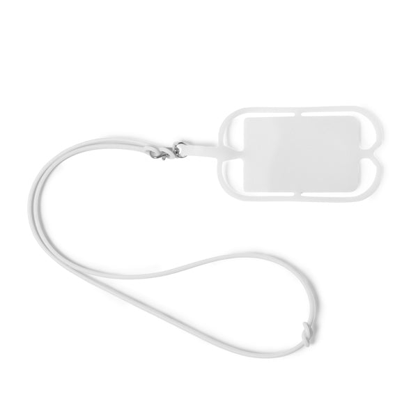 Lanyards DALVIK LY7046 Blanco personalizable con tu logo | LogoLider