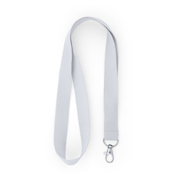 Lanyards HOST LY7053 Blanco personalizable con tu logo | LogoLider