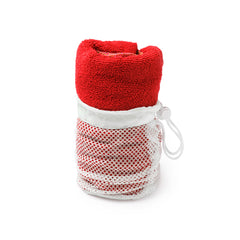 Toallas KELSEY TW7057 Rojo personalizable con tu logo | LogoLider