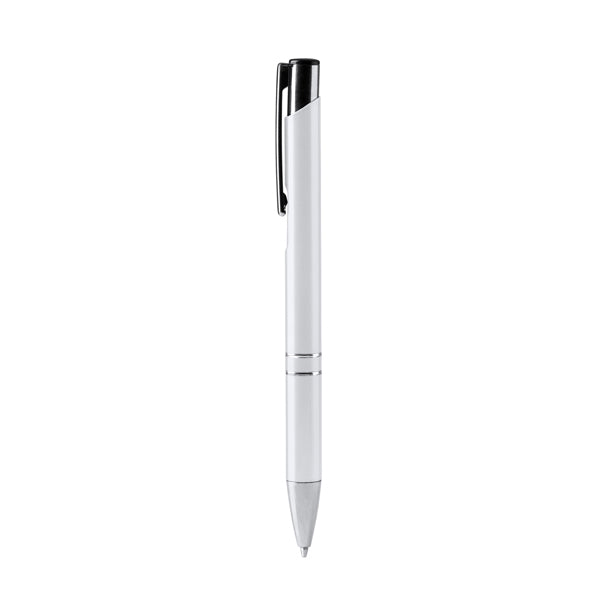 Boligrafo SIMON BL7972 Blanco personalizable con tu logo | LogoLider