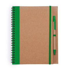 Libreta ALANI NB8073 Verde helecho personalizable con tu logo | LogoLider