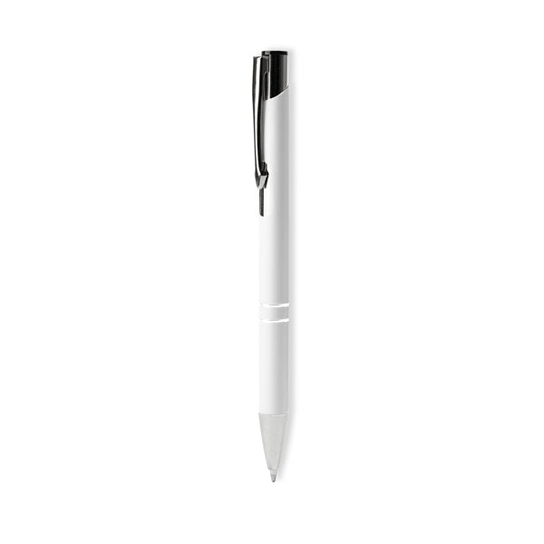 Boligrafo NORFOLK BL8078 Blanco personalizable con tu logo | LogoLider