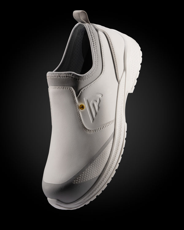 Zapato laboral Pearl ZL8387 Unisex Blanco personalizable con bordado, serigrafia y DTF | LogoLider