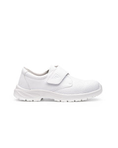 Zapato laboral Opal ZL8393 Unisex Blanco personalizable con bordado, serigrafia y DTF | LogoLider