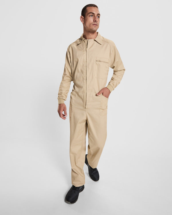 Mono de trabajo Jimmy BM8401 Unisex Negro personalizable con bordado, serigrafia y DTF | LogoLider