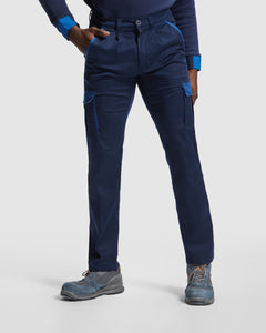 Pantalon Trooper PA8408 Unisex Negro/Rojo personalizable con bordado, serigrafia y DTF | LogoLider