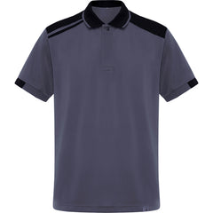 Polo Samurai PO8410 Unisex Plomo/Negro personalizable con bordado, serigrafia y DTF | LogoLider