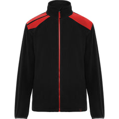 Chaqueta Terrano CQ8412 Unisex Negro/Rojo personalizable con bordado, serigrafia y DTF | LogoLider