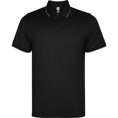 Polo Sian PO8421 Unisex Negro personalizable con bordado, serigrafia y DTF | LogoLider