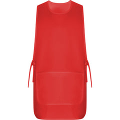 Delantal Arzak DE9091 Unisex Rojo personalizable con bordado, serigrafia y DTF | LogoLider