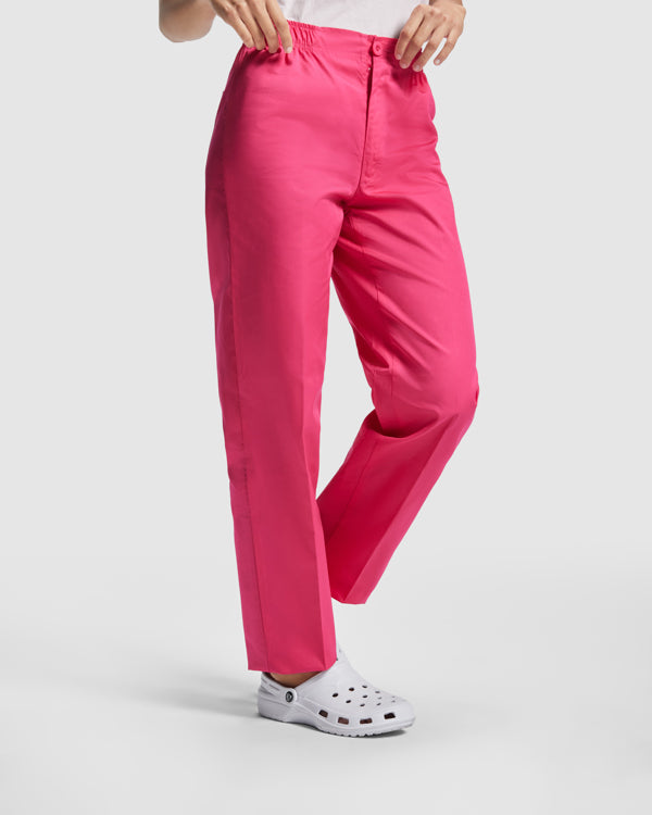Pantalon Vademecum PA9097 Unisex Blanco personalizable con bordado, serigrafia y DTF | LogoLider
