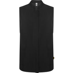 Delantal Aldany DE9105 Mujer Negro personalizable con bordado, serigrafia y DTF | LogoLider