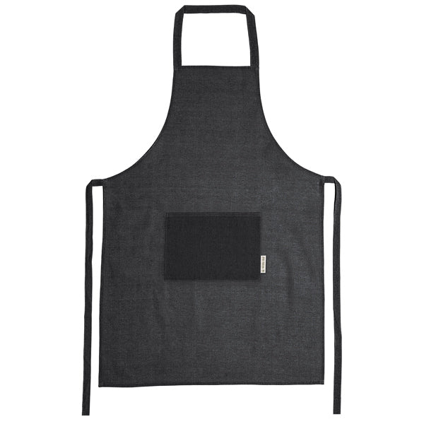 Delantal MAULE DE9140 Negro personalizable con tu logo | LogoLider
